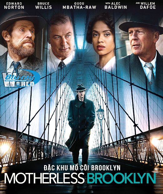F1918. Motherless Brooklyn 2019 - Đặc Khu Mồ Côi Brooklyn 2D50G (DTS-HD MA 5.1) 